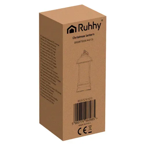Коледна LED лампичка, червена, Ruhhy 26752