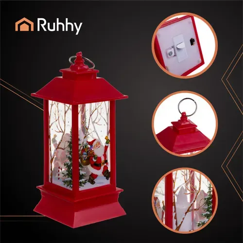 Коледна LED лампичка, червена, Ruhhy 26752