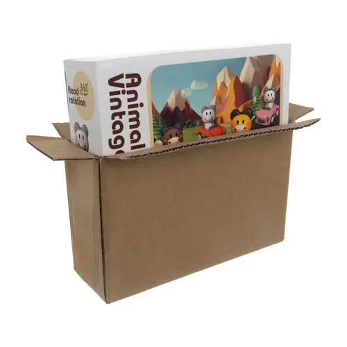Сензорна играчка – колички с животни 26728