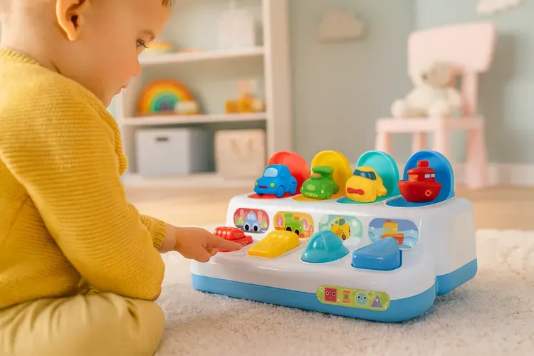 Обучителна играчка – скачащи превозни средства 26379