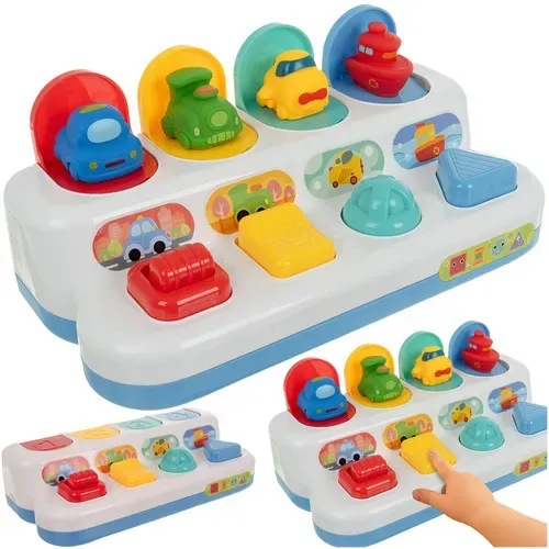 Обучителна играчка – скачащи превозни средства 26379