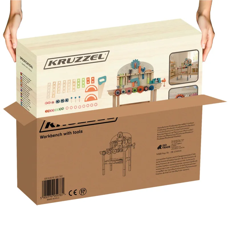 Работна маса с инструменти Kruzzel 26546