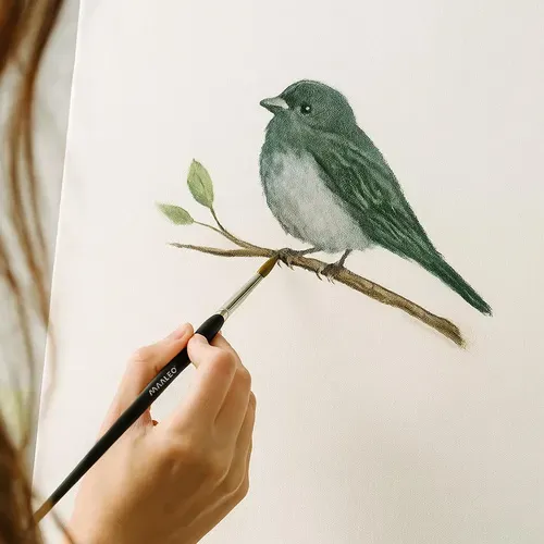 Четки за рисуване, 11 бр. със стойка Maaleo 26118