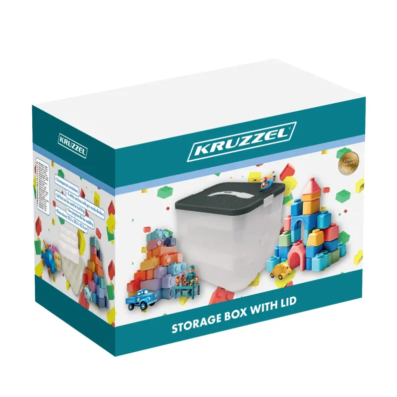 Кутия за кубчета – 2 нива Kruzzel 25756
