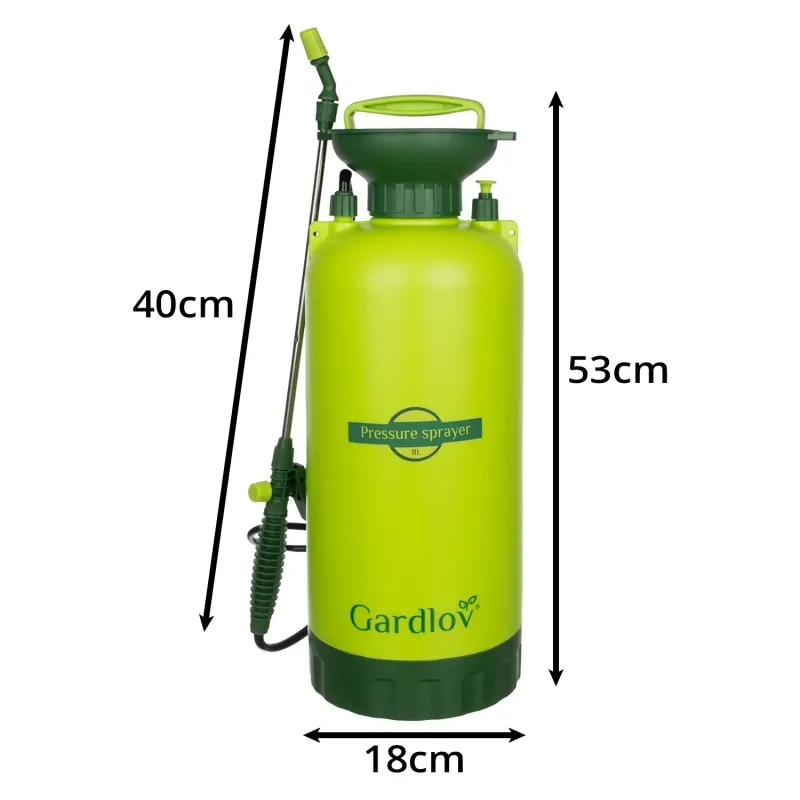 Ръчен пръскач под налягане 8 л Gardlov 25430