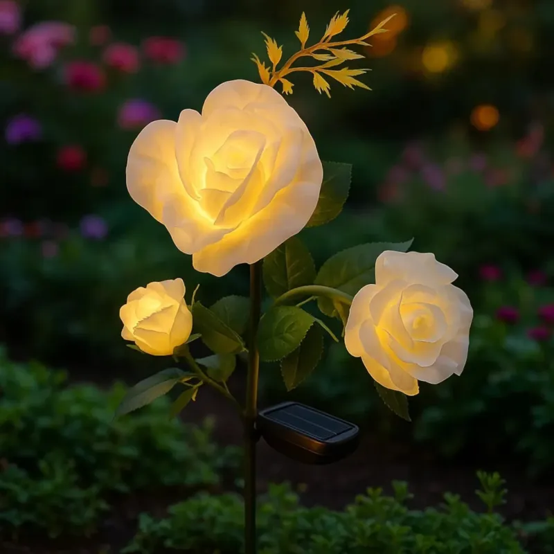 Слънчева лампа „Роза“ Gardlov 25282