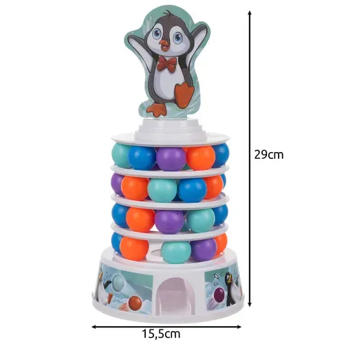 Игра на ловкост „Пингвинът на кулата“ Kruzzel 24718