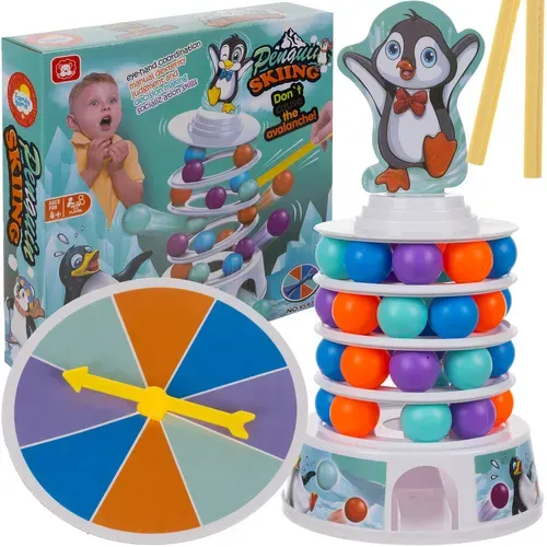Игра на ловкост „Пингвинът на кулата“ Kruzzel 24718