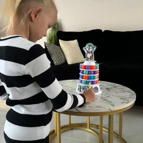 Игра на ловкост „Пингвинът на кулата“ Kruzzel 24718