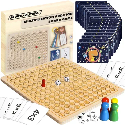 Таблица за умножение – настолна игра Kruzzel 24639