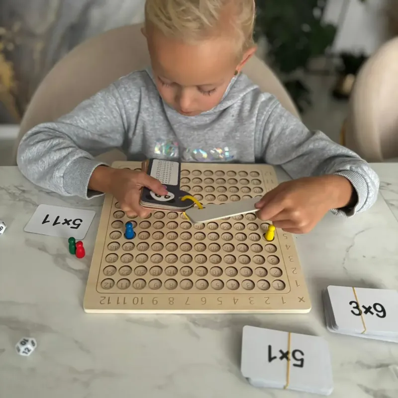 Таблица за умножение – настолна игра Kruzzel 24639