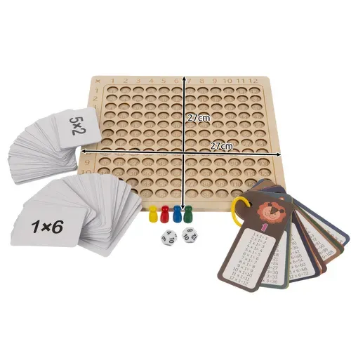 Таблица за умножение – настолна игра Kruzzel 24639