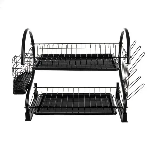 Двуетажна сушилня за съдове Ruhhy 24634