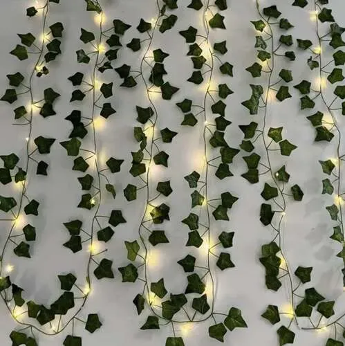 Изкуствен бръшлян + LED Gardlov 24538