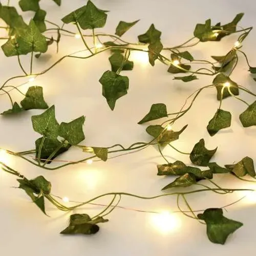 Изкуствен бръшлян + LED Gardlov 24538