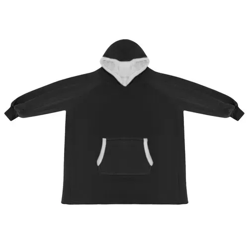 Суитшърт XXL – черно одеяло Ruhhy 24403