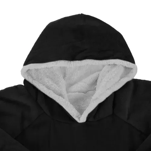 Суитшърт XXL – черно одеяло Ruhhy 24403