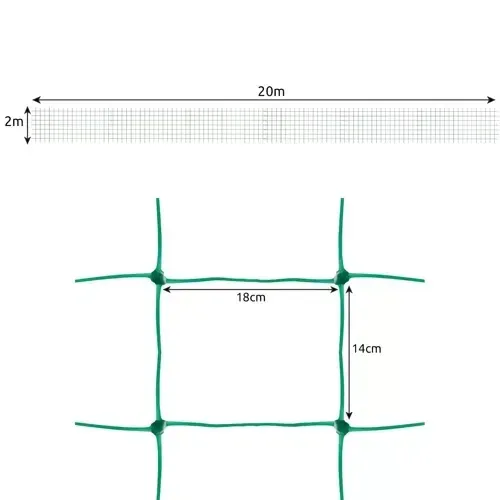 Мрежа – опора за растения 2x20 м Gardlov 23980