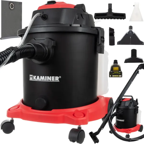 Прахосмукачка с функция за изпиране, 20 л, Kaminer 23918