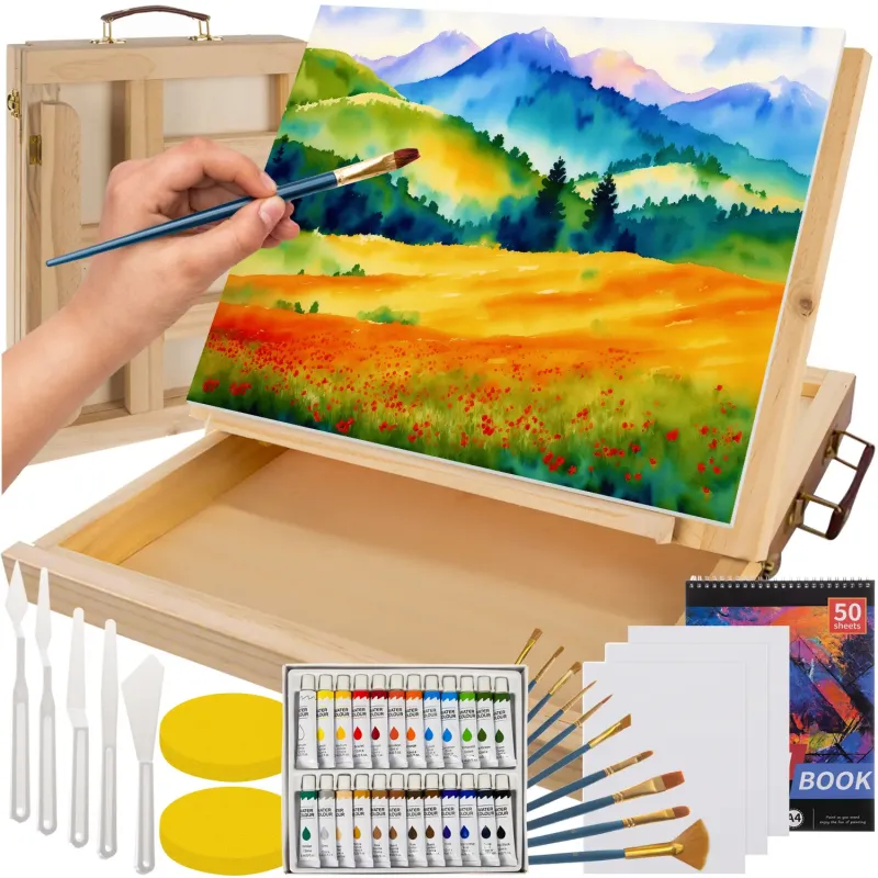 Комплект за рисуване в куфарче, 45 бр. Maaleo 23863