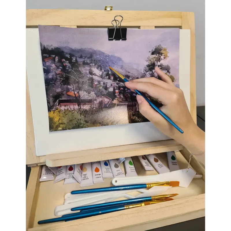 Комплект за рисуване в куфарче, 45 бр. Maaleo 23863