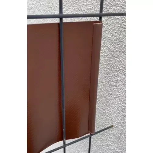 Лента за ограда 19 см x 35 м, 450 г/м², кафява, 23702