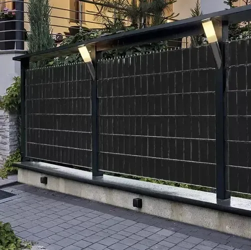 Лента за ограда 19 см x 35 м, 450 г/м², черна 23698
