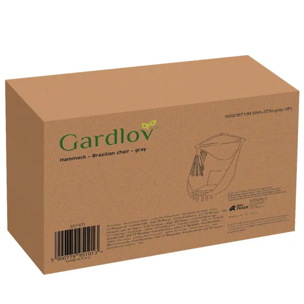 Хамак - Бразилски стол сив Gardlov 23671