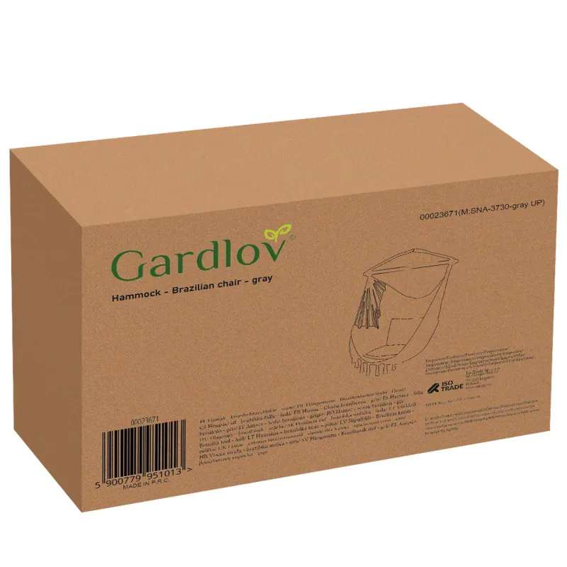 Хамак - Бразилски стол сив Gardlov 23671