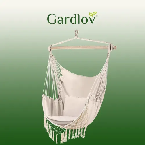 Хамак - Бразилски стол бежов Gardlov 23670