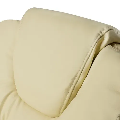Офисен стол с подножка – бежов Malatec 23287