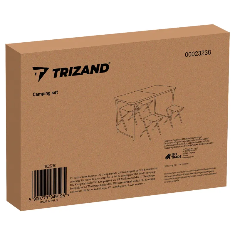Комплект за къмпинг Trizand 23238