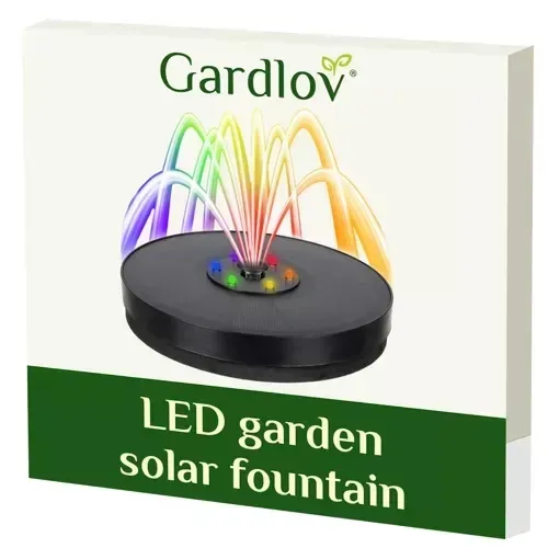 Слънчева градинска LED фонтан Gardlov 23227