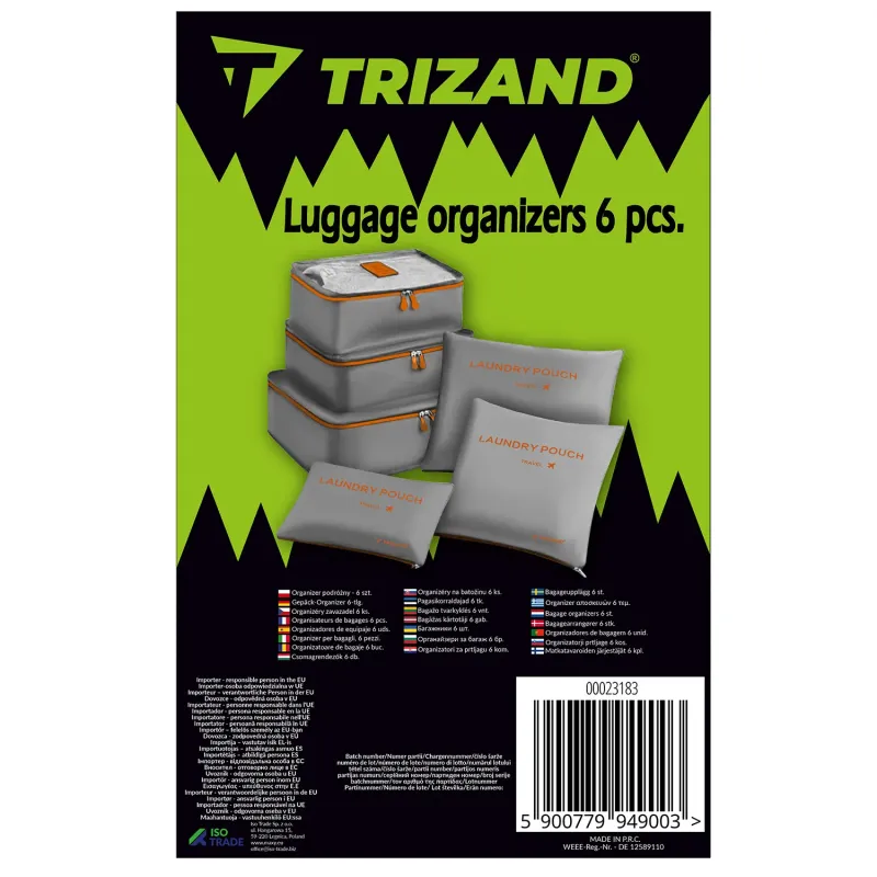Органайзер за пътуване – 6 бр. Trizand 23183