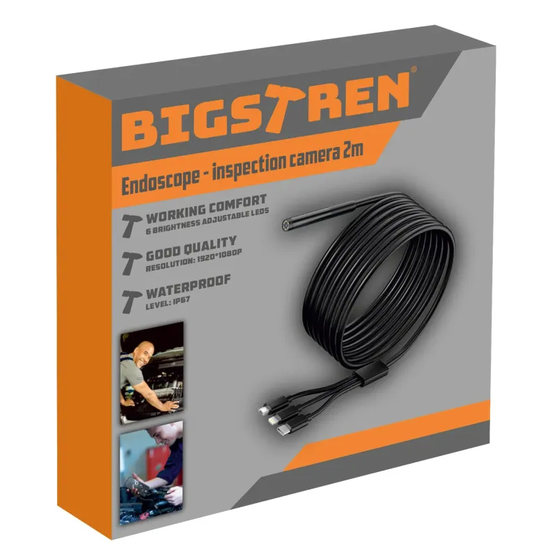 Ендоскоп – инспекционна камера 2 м Bigstren 23020