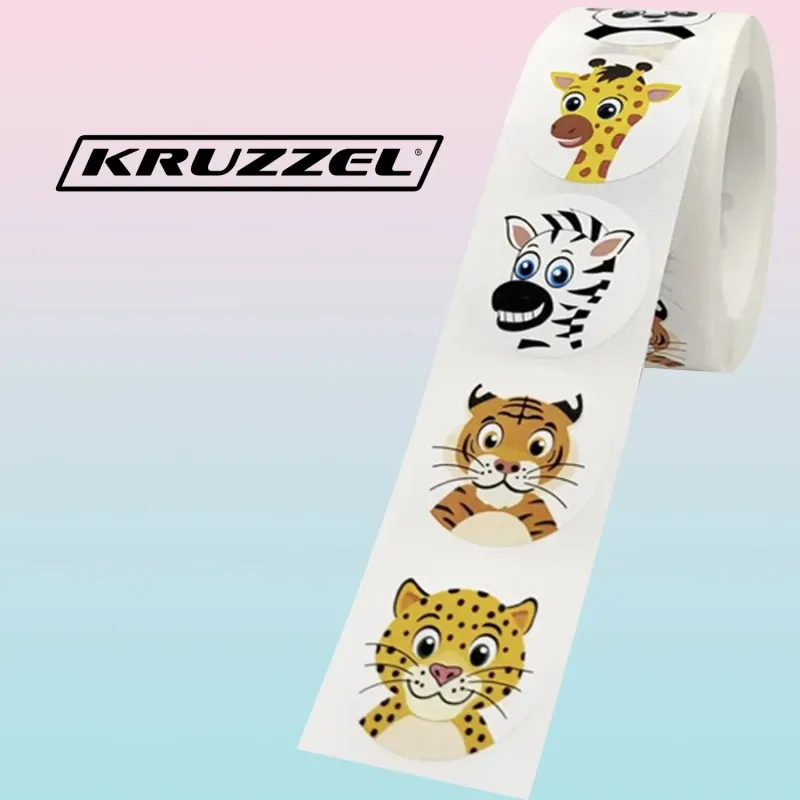 Мотивационни стикери – ролка от 500 бр. Kruzzel 22947