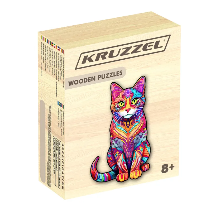 Дървена пъзел- Kruzzel 22878