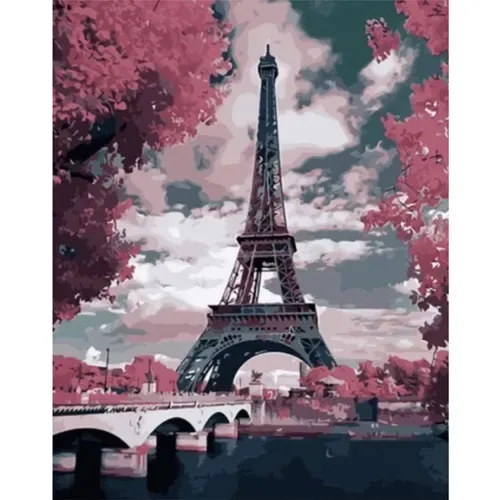 Рисуване по номера 40x50 см – кулата Маалео 22784