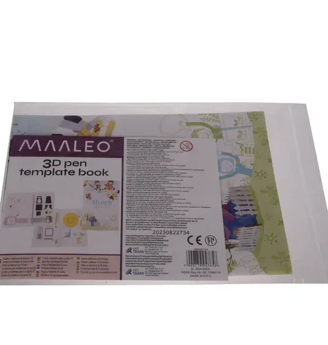 Книжка с шаблони за 3D писалка Maaleo 22734
