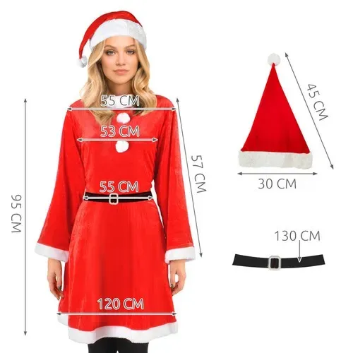 Костюм – г-жа Дядо Коледа Malatec 22702