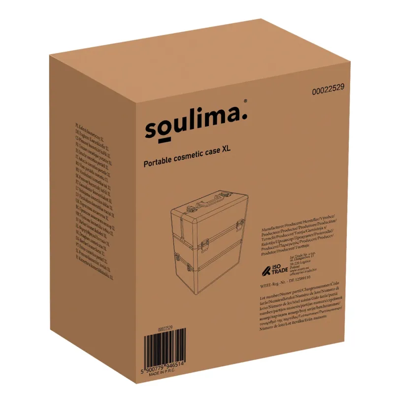 Козметичен куфар XL Soulima 22529