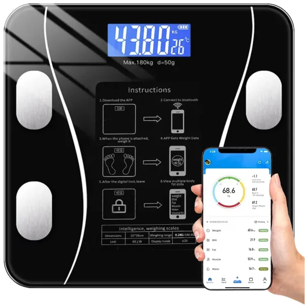 LCD аналитична баня везна Ruhhy 22525