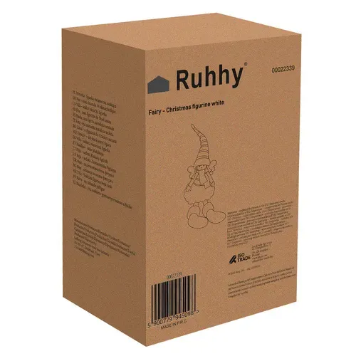 Фигурка на коледна фея в седнало положение Ruhhy 22339
