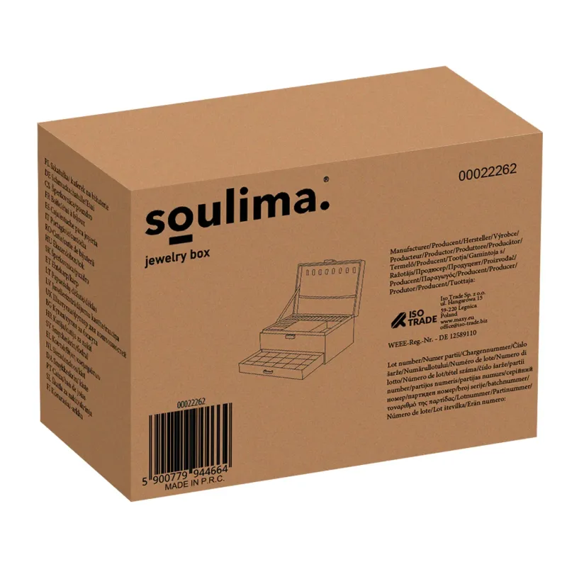 Кутия/куфарче за бижута Soulima 22262