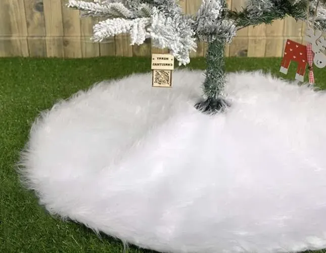 Постелка-килимче за под коледната елха, 90 см, Ruhhy 22226