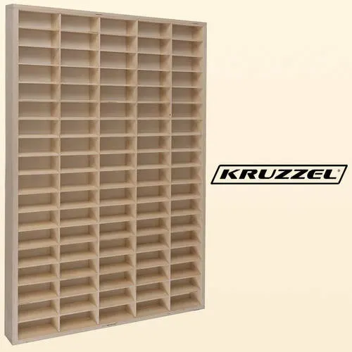 Дървена етажерка за колички/автомобилчета KRUZZEL 21997