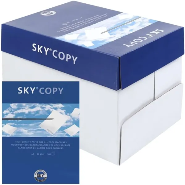 Копирна хартия А4, 80 г/м² – 5 пачки
