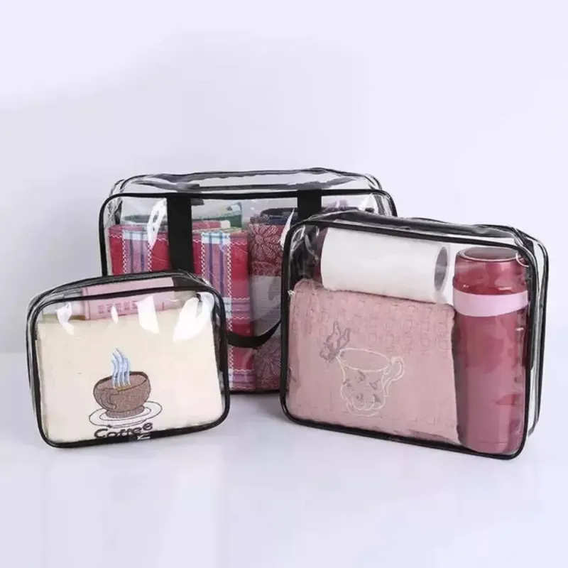Прозрачна козметична чантичка 3 в 1 Soulima 21448
