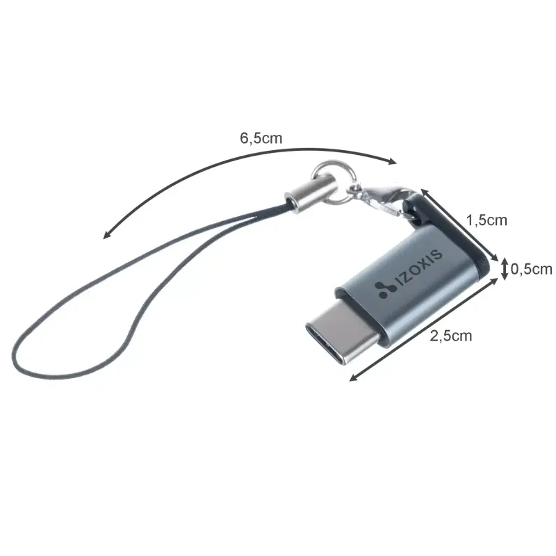Адаптер USB-C – USB micro B 2.0