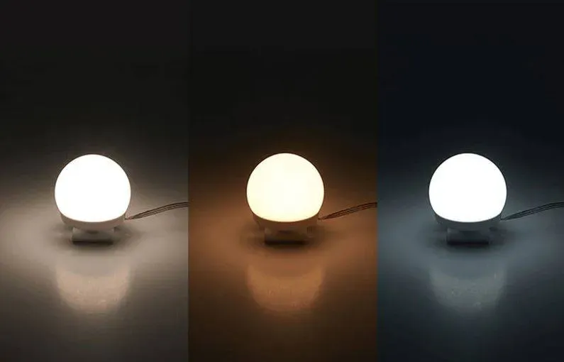 LED лампички за огледало/тоалетка – 10 бр.